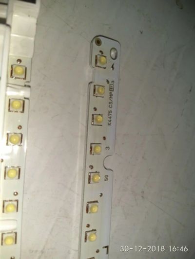 Лот: 12885385. Фото: 1. led string K 4475 CSMP LK400D3LB23... Запчасти для телевизоров, видеотехники, аудиотехники