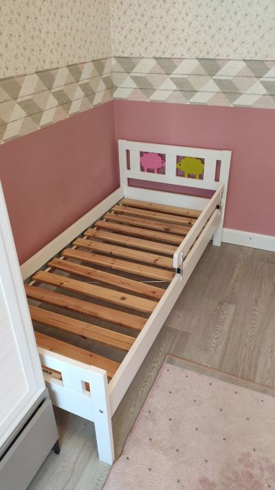 Лот: 18033098. Фото: 1. Детская кровать IKEA 160*70 (с... Детские кровати и кроватки