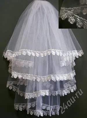 Лот: 2137926. Фото: 1. Фата2. Фаты, вуали, шляпки