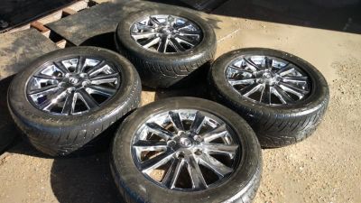 Лот: 9430862. Фото: 1. Колеса land cruiser 200 r20. Шины на дисках