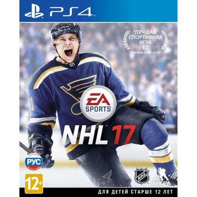 Лот: 10749583. Фото: 1. Продам игру NHL 17 для Ps4 (диск... Игры для консолей