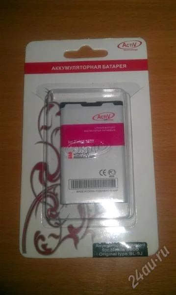 Лот: 1685372. Фото: 1. аккумулятор BL-5J Nokia 5800/5230... Аккумуляторы