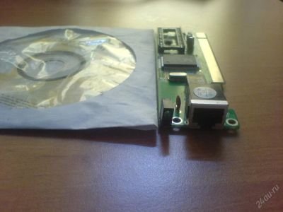 Лот: 89627. Фото: 1. сетевая какрта realtek 100mb с... Другое (комплектующие)