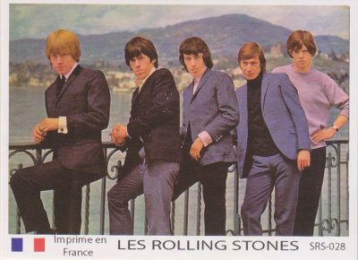 Лот: 10613907. Фото: 1. Rolling Stones коллекционная карточка... Наклейки, фантики, вкладыши