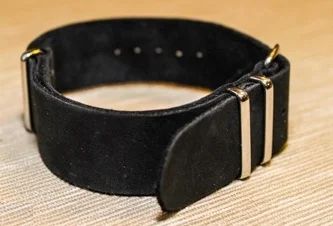 Лот: 7152868. Фото: 1. Nato black 22 мм ремешок для часов... Ремешки, браслеты