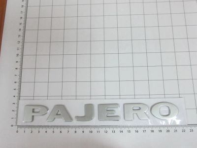 Лот: 10655627. Фото: 1. Эмблема шильдик Pajero для Mitsubishi... Детали тюнинга