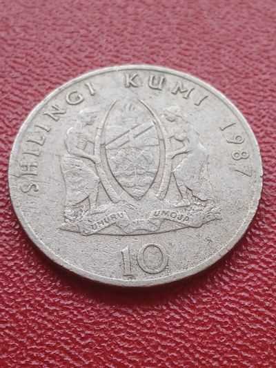 Лот: 22165090. Фото: 1. Танзания 10 шиллингов 1987. Африка