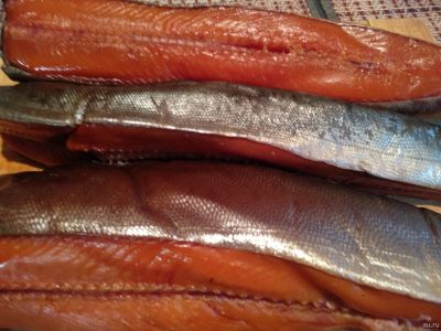Лот: 15069179. Фото: 1. Балык горбуши холодного копчения... Икра, рыба, морепродукты