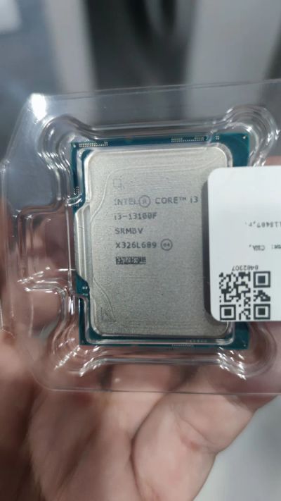 Лот: 25552796. Фото: 1. Intel Core i3 13100f. Процессоры