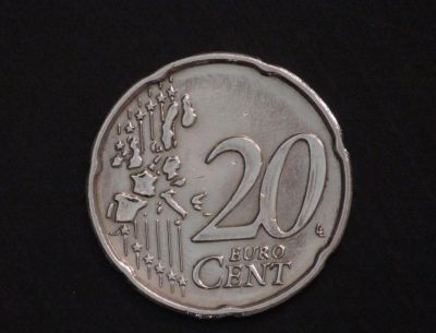 Лот: 3944149. Фото: 1. 20 евроцентов. Германия. 2002... Европа