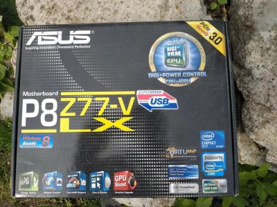 Лот: 11459280. Фото: 1. Asus z77 v lx. Материнские платы