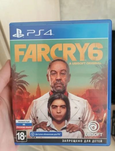 Лот: 19703025. Фото: 1. FarCry 6 ps4 (можно обновить до... Игры для консолей