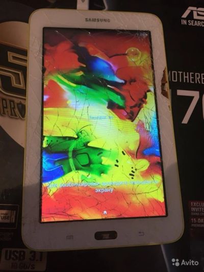 Лот: 11750318. Фото: 1. samsung sm-t110 galaxy tab3 lite... Планшеты