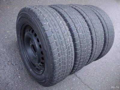 Лот: 8330554. Фото: 1. Зима! 195/70/15 Dunlop DSX-2.Состояние... Шины