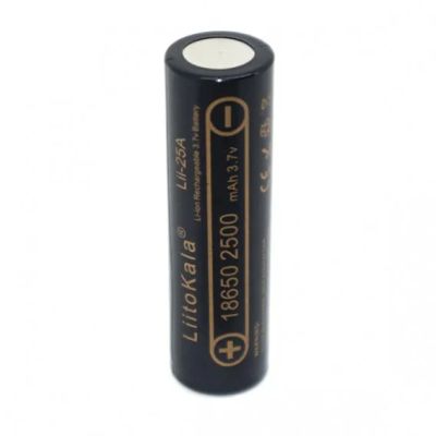 Лот: 18683464. Фото: 1. Аккумулятор LiitoKala 3.7v 2500mAh... Батарейки, аккумуляторы, элементы питания