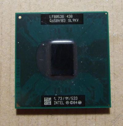 Лот: 7513244. Фото: 1. Intel® Celeron® M Processor 430... Процессоры