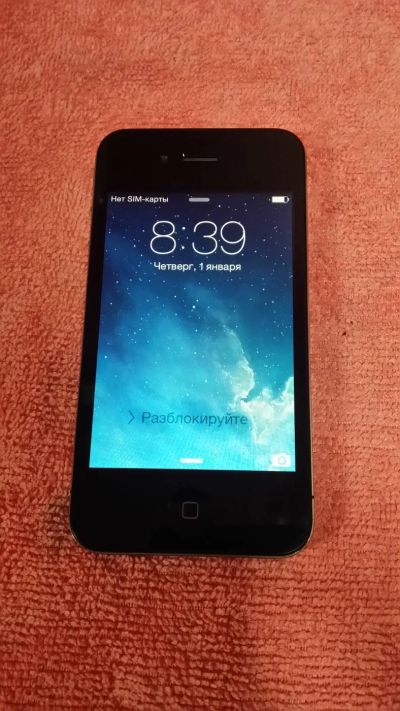 Лот: 7798474. Фото: 1. iPhone 4 (с коробкой). Смартфоны