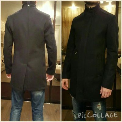 Лот: 6221711. Фото: 1. Пальто мужское Zara приталенное. Верхняя одежда