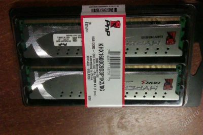Лот: 2295147. Фото: 1. DDR3 Kingston KHX1600C9D3P1K2... Оперативная память