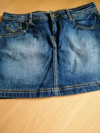 Лот: 15278160. Фото: 1. Новая джинсовая юбка, Германия... Юбки