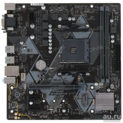 Лот: 18611572. Фото: 1. Материнская плата ASUS PRIME B450M-K... Материнские платы
