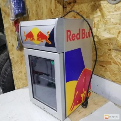 Лот: 17892845. Фото: 1. Холодильник Red Bull нерабочий. Аксессуары