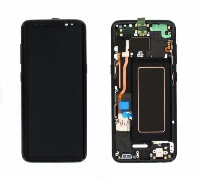 Лот: 11896498. Фото: 1. Дисплей Samsung Galaxy S8 (SM-G950F... Дисплеи, дисплейные модули, тачскрины