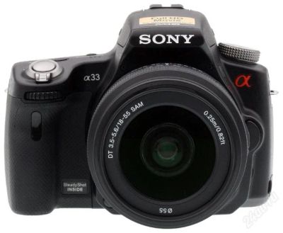 Лот: 1821394. Фото: 1. Sony Alpha A33. Цифровые зеркальные