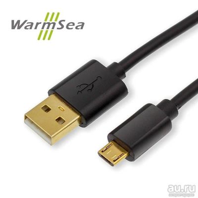 Лот: 8865453. Фото: 1. Micro USB 2.0 2.1A (2100mA) высококачественный... Дата-кабели, переходники