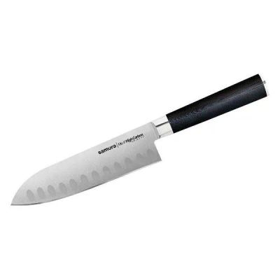 Лот: 25357188. Фото: 1. Нож сантоку SAMURA Mo-V, 13,8... Столовые приборы, ножи