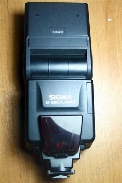 Лот: 1470403. Фото: 1. Вспышка Sigma EF 500 DG Super... Вспышки, осветители, рассеиватели