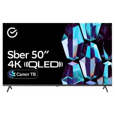 Лот: 24432396. Фото: 1. Ultra HD (4K) QLED телевизор 50... Телевизоры