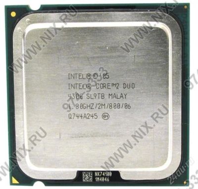 Лот: 2467710. Фото: 1. Процессор Intel Core 2 duo E4300... Процессоры