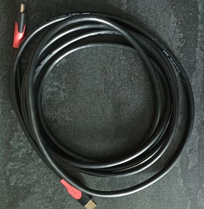 Лот: 23959592. Фото: 1. Кабель HDMI-HDMI (около 3м). Шнуры, кабели, разъёмы