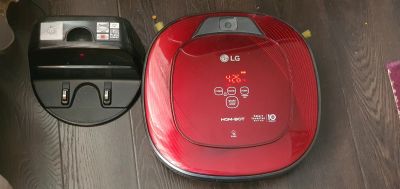 Лот: 16445625. Фото: 1. Робот-пылесос LG VRF6570LVM. Пылесосы, паровые швабры