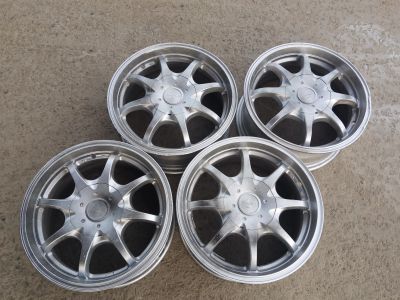 Лот: 24006714. Фото: 1. 4/100 R15 - 4 Диска литых на автомобиль... Диски