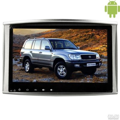 Лот: 9408450. Фото: 1. Штатная магнитола Toyota Land... Автомагнитолы