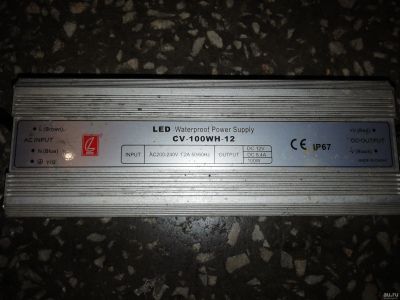 Лот: 18063969. Фото: 1. Блок питания CV-100WH-12 12V 8... Зарядные устройства, блоки питания для бытовой техники