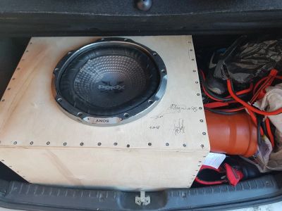Лот: 11186008. Фото: 1. Сабвуфер sony xplod 12 1300w в... Сабвуферы