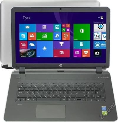Лот: 5755684. Фото: 1. Ноутбук HP 17.3" 17-f153nr Intel... Ноутбуки