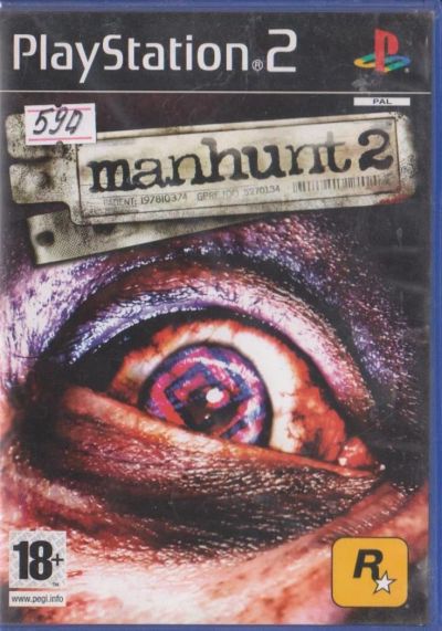 Лот: 4030960. Фото: 1. Диск игровой лицензионный Manhunt... Игры для консолей