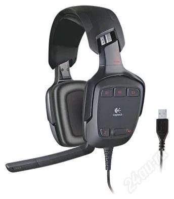 Лот: 790777. Фото: 1. Наушники Logitech g35. Наушники, гарнитуры