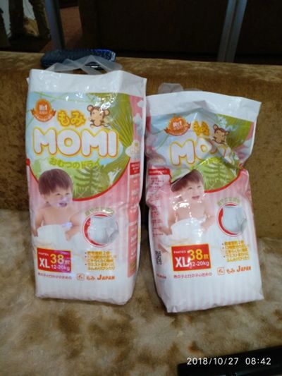 Лот: 12516118. Фото: 1. Подгузники Momi. Другое (кормление и уход, гигиена)