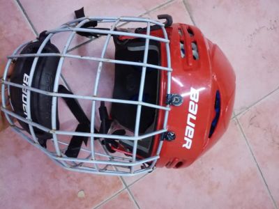 Лот: 10476350. Фото: 1. Шлем хоккейный bauer BHH5100L. Спортивная символика и атрибутика