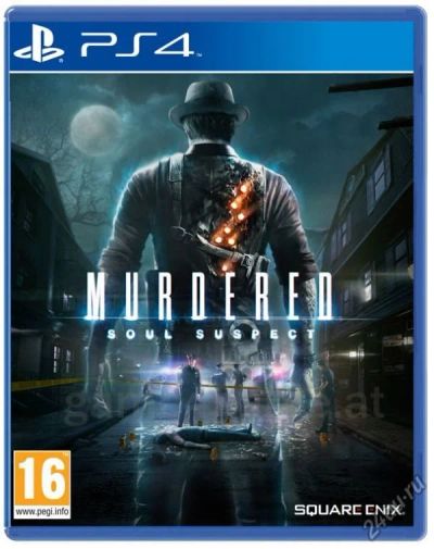 Лот: 5361628. Фото: 1. Murdered : Soul Suspect диск ps4... Игры для консолей