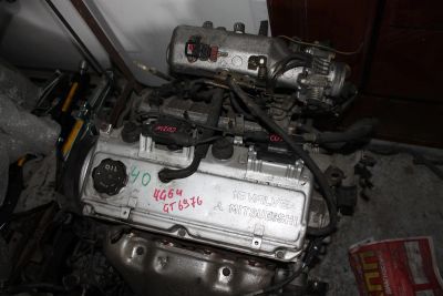 Лот: 3740548. Фото: 1. Двигатель Mitsubishi Airtrek 4G63... Двигатель и элементы двигателя