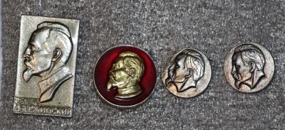 Лот: 11829734. Фото: 1. Подборка значков: Дзержинский... Сувенирные