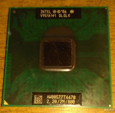 Лот: 10634739. Фото: 1. Процессор Intel Core 2 Duo T6670... Процессоры