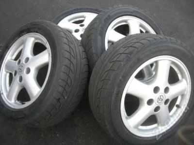 Лот: 392846. Фото: 1. Колеса TOYOTA MARK2 CHASER CRESTA... Шины