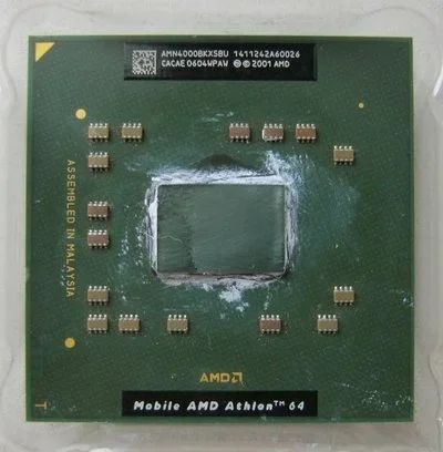 Лот: 16262879. Фото: 1. AMD Mobile Athlon 64 4000+ сокет... Процессоры